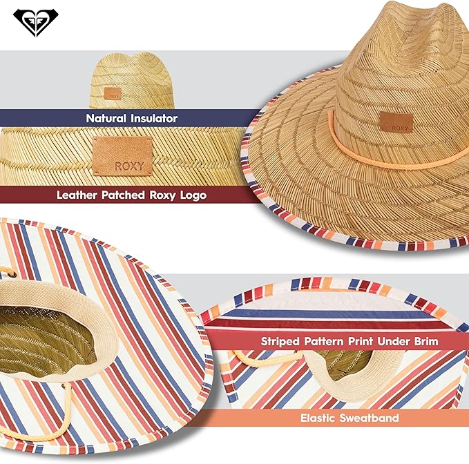 Roxy Women's Tomboy Straw Hat
