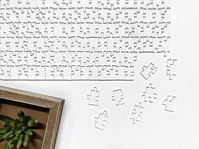 The Clearly Impossible Puzzle 100, 200, 500, 1000 Pieces Hard Puzzle for Adults Cool Difficult Puzzles Clear Hardest Puzzle - Difficult Funny Puzzle for Adults (1000 Piece)