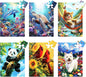 6 Packs 24 Large Piece Puzzles for Seniors,Animals Puzzle for Seniors with Dementia,Turtle Panda Cat Dolphin Bird Dog Easy Jigsaw Puzzle for Alzheimers Memory Games Dementia Activities
