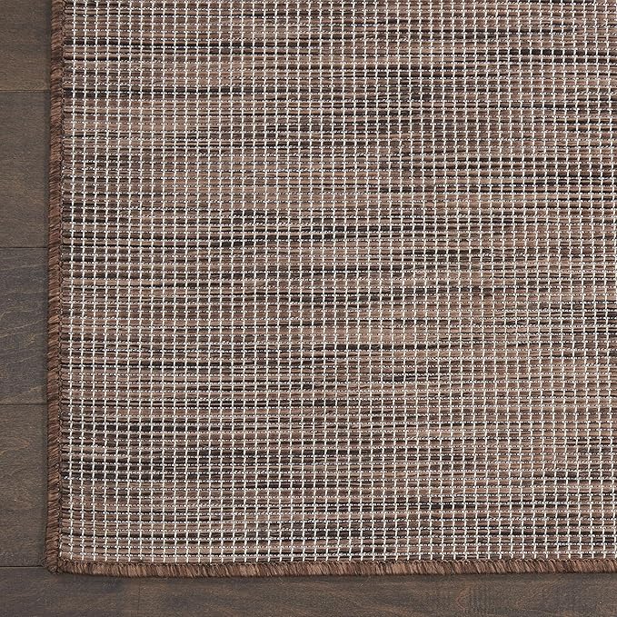 Nourison Home Positano 6' x 9' Natural Fabric Modern Area Rug (6' x 9')